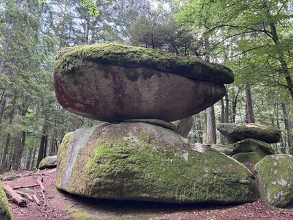 Foto de Johannes Schäufl a lo largo del recorrido