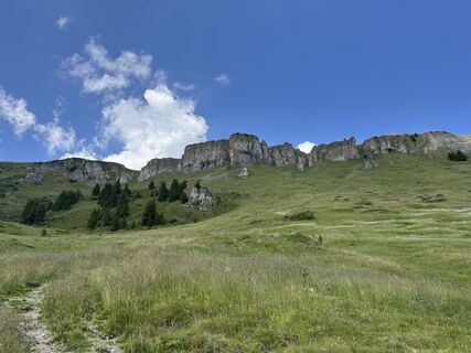 Foto von Andrea Omlin entlang der Tour