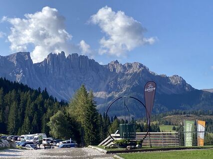 Foto de Peter Waltriny a lo largo del recorrido