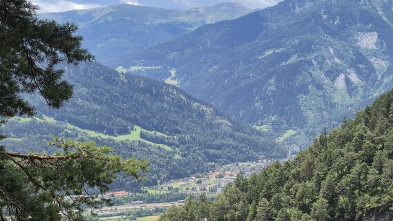 Foto von Prentice entlang der Tour