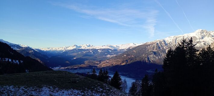 Foto von Peter Olgiati entlang der Tour