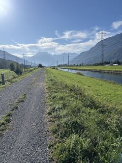 Foto von Ewald Zweifel entlang der Tour