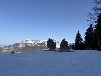 Foto von Heinz Sperl entlang der Tour