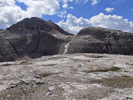 Foto de Lodovica Vecchi a lo largo del recorrido