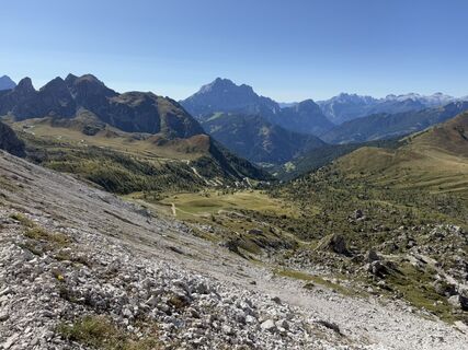 Foto von Gianluca Bucciantini entlang der Tour