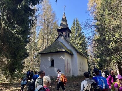Foto von Bernhard Koller entlang der Tour