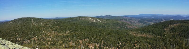 Foto de Josef Kauschinger a lo largo del recorrido