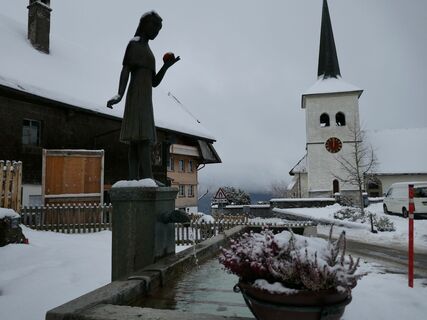 Guggisberg Dorf - Winterwanderung Guggisberg
