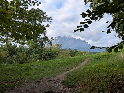 Foto von Maurer Silvia entlang der Tour