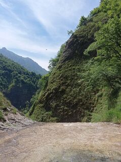 Foto von Aner entlang der Tour