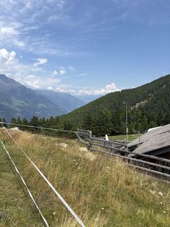Foto von Albert Purtscher entlang der Tour