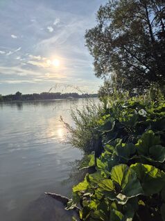 Foto von Bettina Damböck entlang der Tour