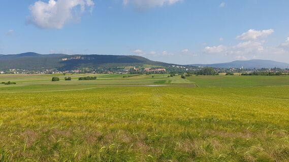 Foto van Bernard langs de tour