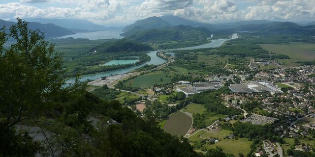Culoz vom Grand Colombier aus