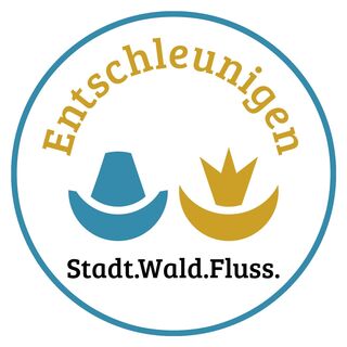 Routenschild entschleunigen neu