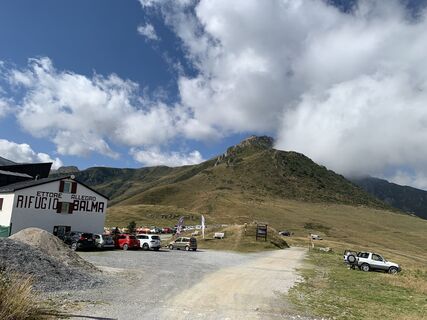 Foto von Toni Lerda entlang der Tour