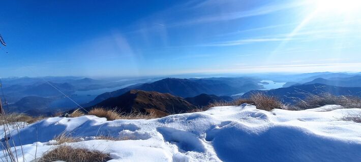 Zdjęcie z Paolo Piralla wzdłuż trasy