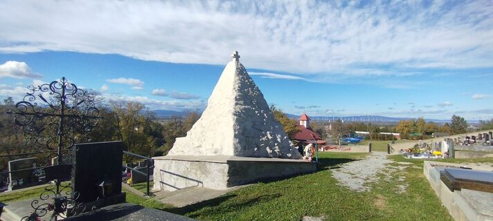 Photo de Christine Fischer le long du parcours