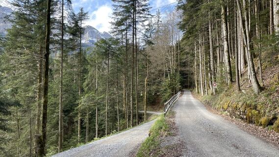 Foto von Peter Burki entlang der Tour