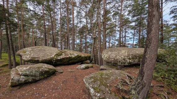 Photo de Richard Schwald le long du parcours