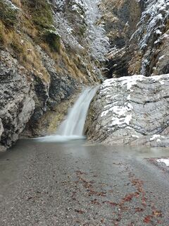 Photo de Luca Sangiorgio le long du parcours