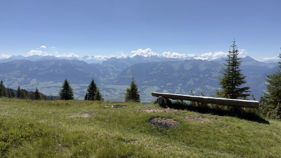 Photo de Peter Burki le long du parcours