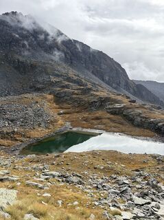 Foto von Monica entlang der Tour