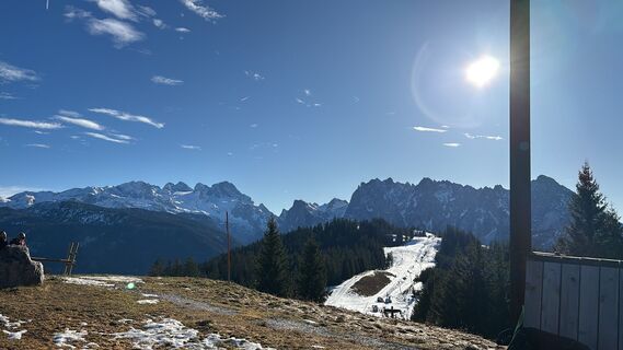 Foto von Heinz Sperl entlang der Tour