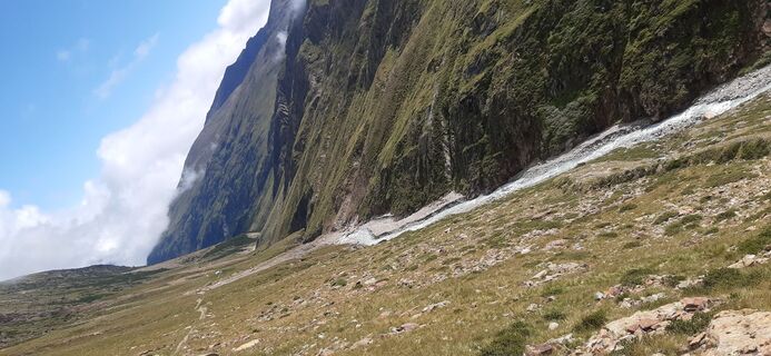 Foto von Mina entlang der Tour