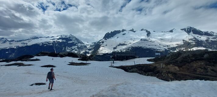Foto von Barry van Dop entlang der Tour