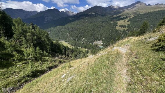 Foto von Pezzotta entlang der Tour