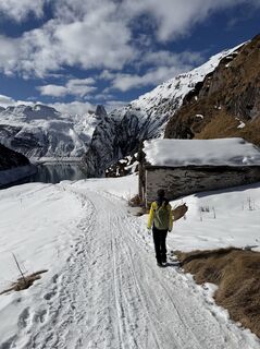 Zdjęcie z Jelena Kuehn wzdłuż trasy