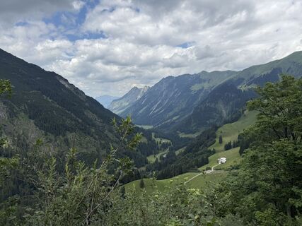 Photo de Norbert Herbig le long du parcours