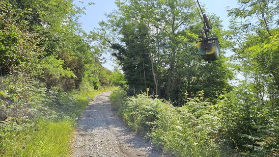 3.6 km Lorenbahn bei Cianetti