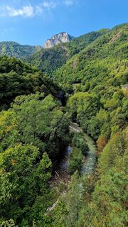 Foto de Fabrizi Mellano a lo largo del recorrido