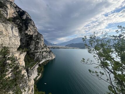 Foto von Peter Reyer entlang der Tour