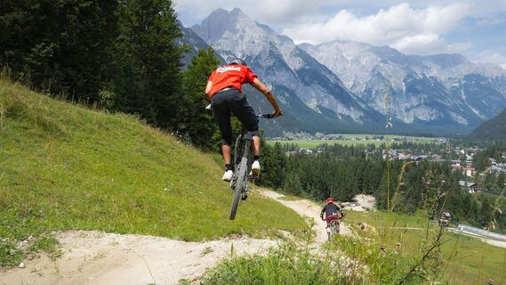 Mountainbiken am Katzenkopf