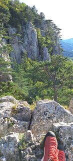 Fotografia z Aga M na trase