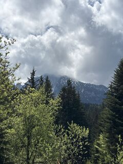 Foto von Heinz Sperl entlang der Tour