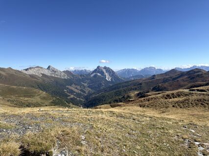 Foto von Hannes Moser entlang der Tour