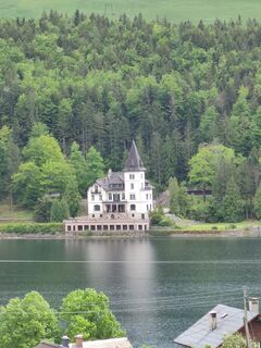 Photo de Erika Peter le long du parcours
