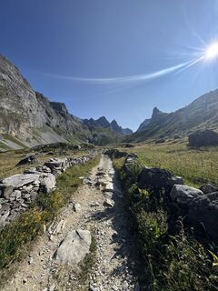 Foto de David Thomaere a lo largo del recorrido