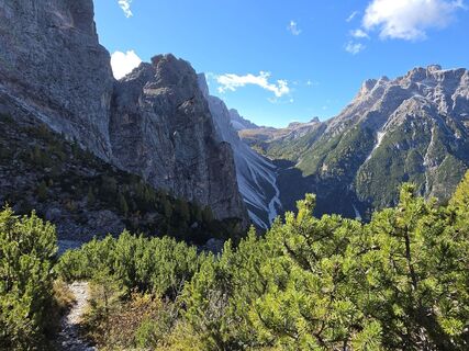 Foto von Gudrun Lippert entlang der Tour
