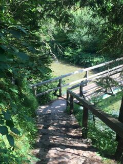 Weg zum Salza Wasserfall