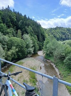 Foto von Lacika Kovács entlang der Tour