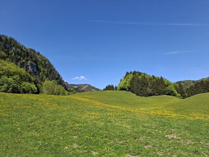 Foto von Renate Hackl entlang der Tour