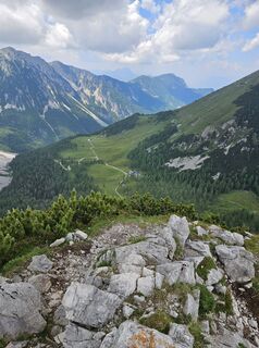 Photo de Florian Dürnegger le long du parcours