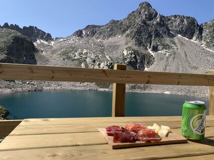Photo de Toni Lerda le long du parcours