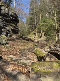 Foto von Steffen Kiesel entlang der Tour