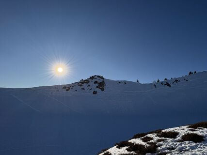 Foto von Andrea Ladinger entlang der Tour